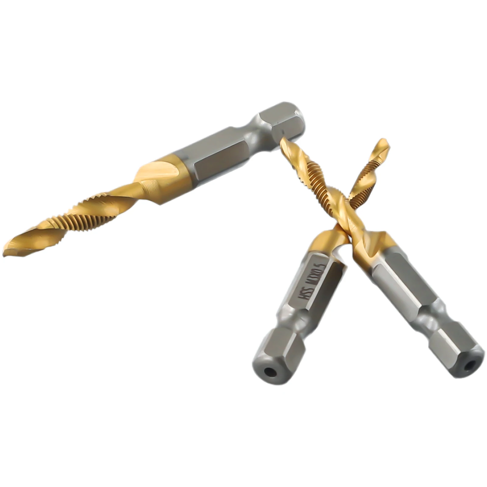 Brand New High Quality Accessories Aluminum Tin Alloy Wood Tap Drill Power Tools Thread Metric Plated