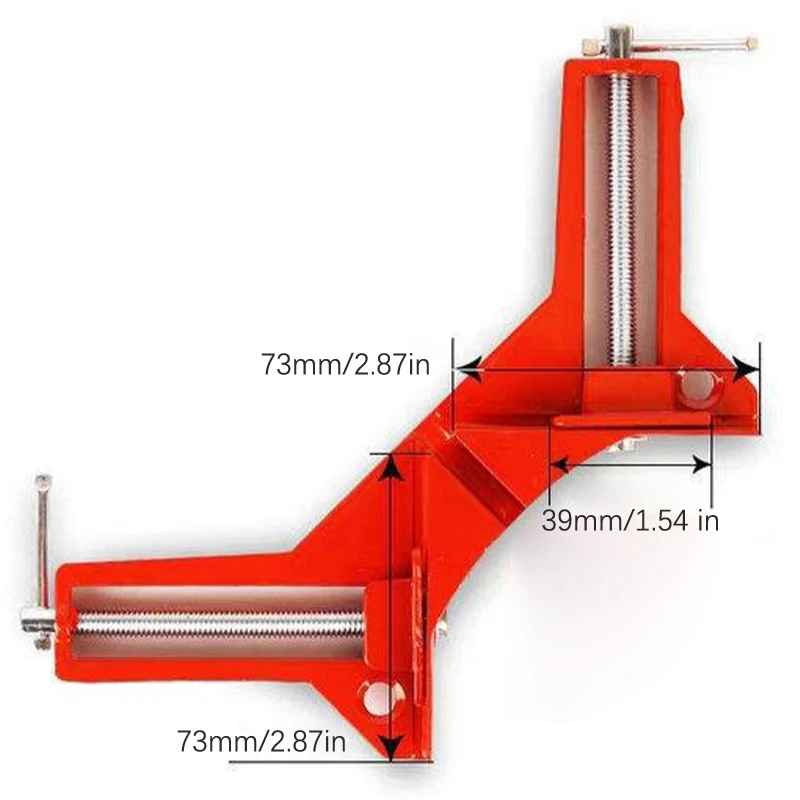 Multifunction DIY 90 Degree Right Angle Clip Picture Frame Corner Clamp Mitre Clamps Corner Holder Carpentry Woodworking Tools