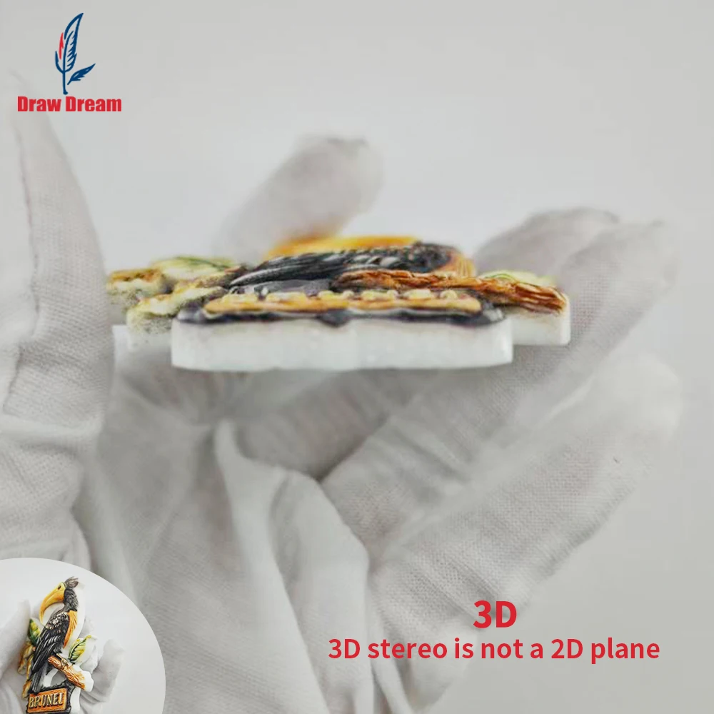 1Pc Brunei Fridge Magnet, World Travel Souvenir Collectible, Suitable for Home and Office Decoration, Personalized Exclusive Travel Souvenir Magnetic Fridge Magnet, Home Decoration, Kitchen, Room, Office, Cabinet Crafts Gift, Holiday Souvenir, Exquisite Small Gift
