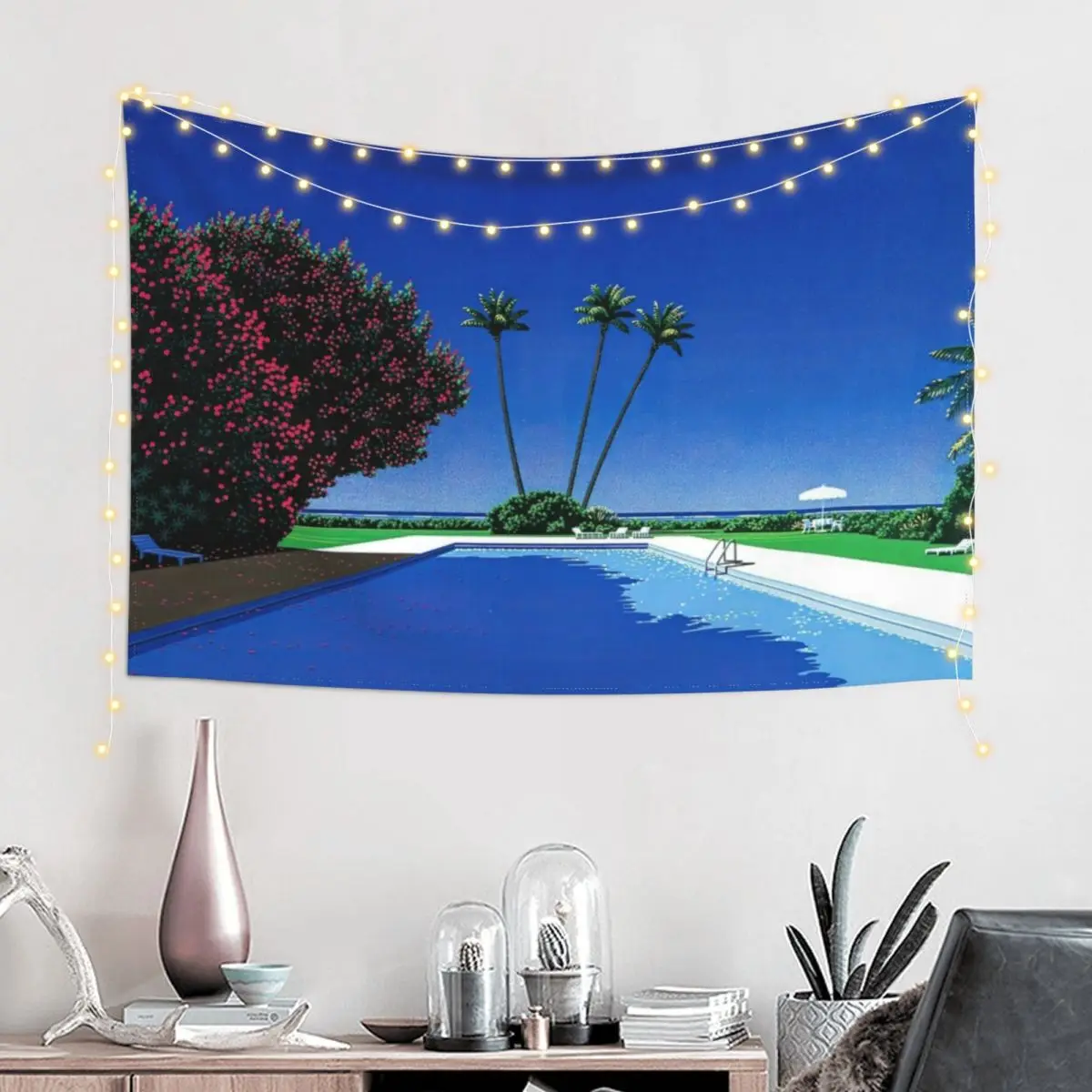 

Time goes by - Hiroshi Nagai Tapestry Aesthetic Room Decor Korean Aesthetic Room Decoration Room Decor Aesthetic Tapestry