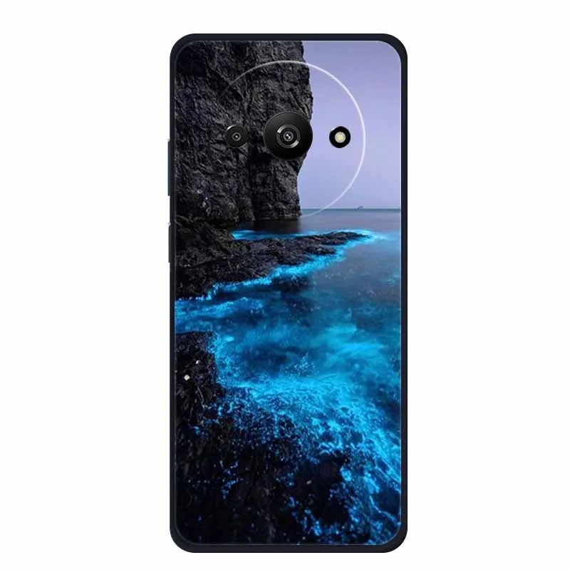 Phone Case For Xiaomi Redmi A3x Back Cover Case A 3 x Black Silicone Soft Coque For Redmi A3x Case RedmiA3x 6.71\