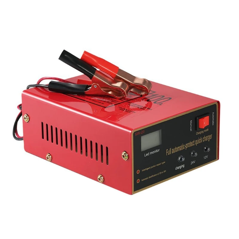 12V 24V Fully Automatic Car for Battery Lead-acid Anti-shock Fire-proof Over for Protection Fast C