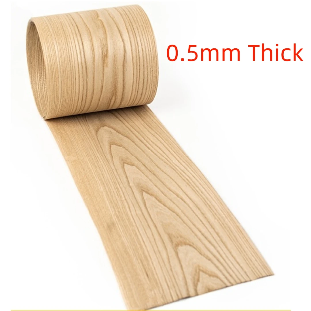 

18x250cm Natural Elm Grain wood veneer for woodworking furniture cabinet wall panel interior decoration
