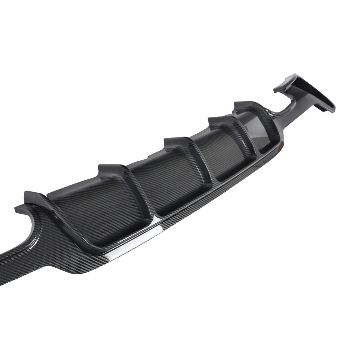 الناشر الخلفي الشفاه ألياف الكربون نظرة ل 2014-2020 BMW 4 سلسلة F32/F33/F36 420i 428i 430i 435i 440i M الرياضة شفة ممتصة للصدمات الخلفية #6