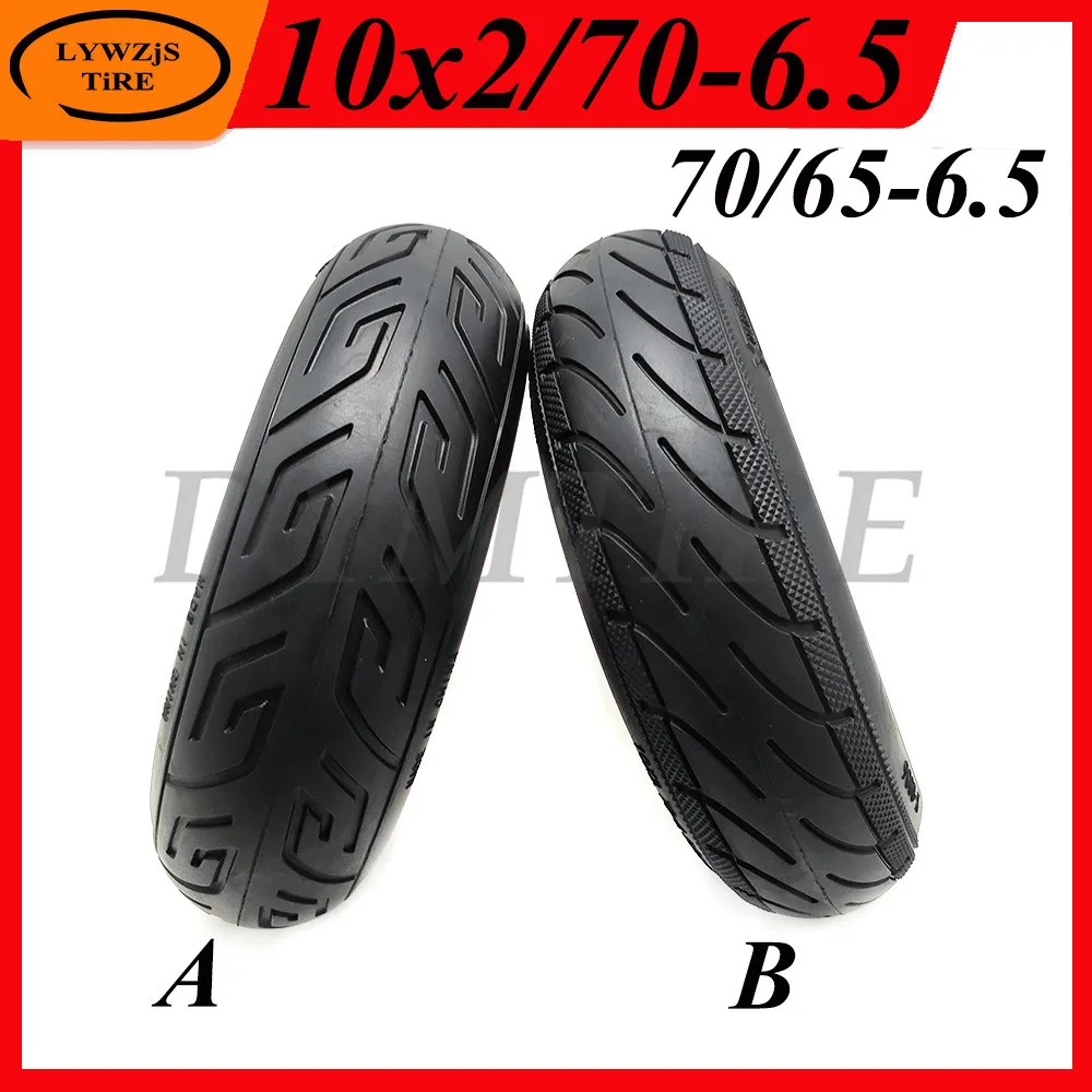 

High Quality 10x2.70-6.5 Hollowed Out Solid Tyre 70/65-6.5 Shock Absorbing Solid Tire for Electric Scooter Accessories