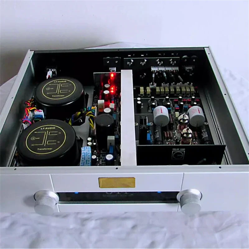 High-end T1000 PRO Fully Balanced Remote Control HIFI Preamplifier Electronic Tube Preamplifier.CD.DAC.XLR.RCA