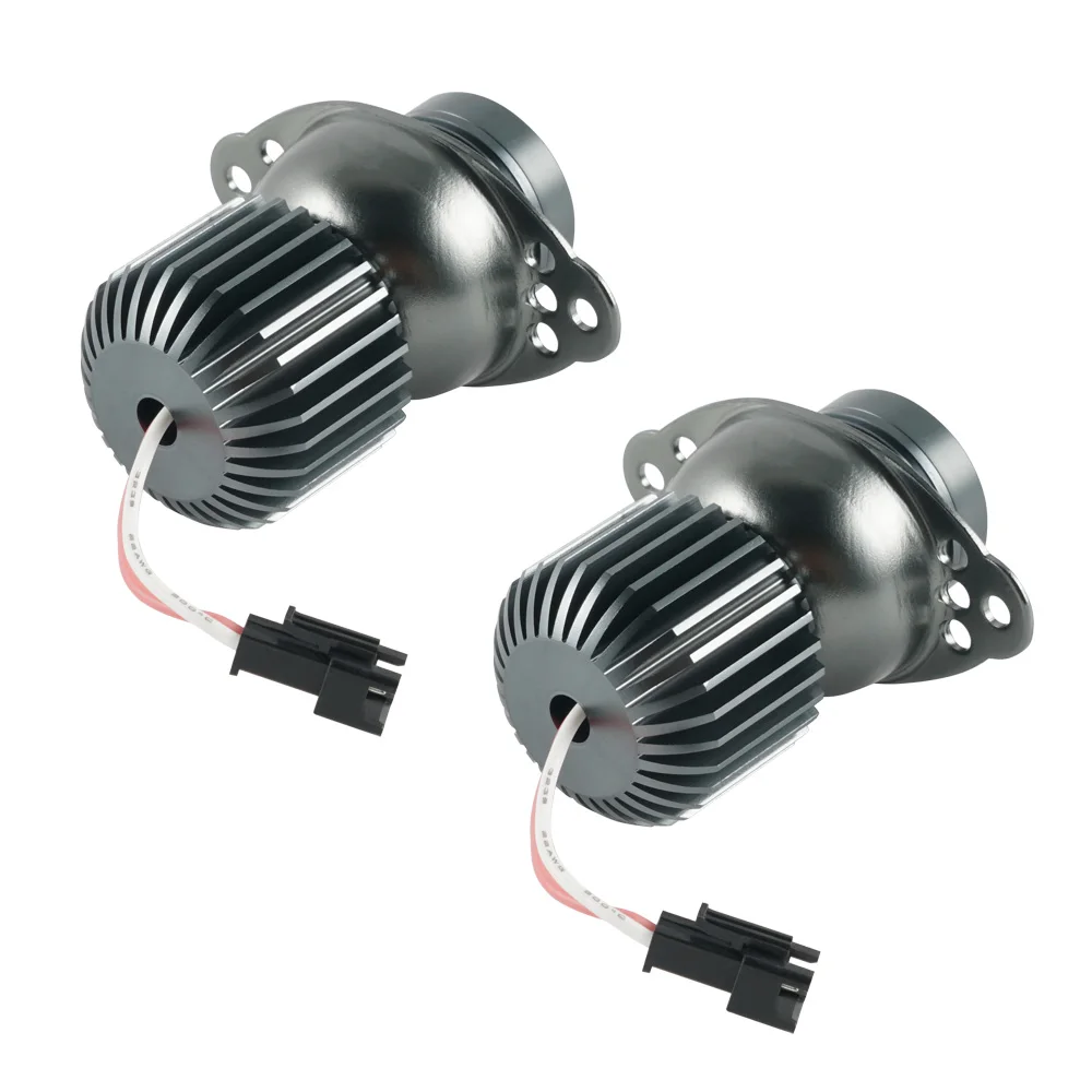 2 Stück CANbus Fehlerfreie LED Angel Eyes Halo Ring Marker Glühbirnen Passend für BMW E90 E91 LCI 2008 2009 2010 2011 6500K Weiß 12V – Detail 9
