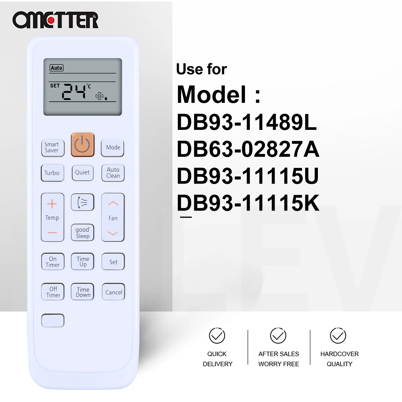 New DB93-11489L DB93-14195A For Samsung Air Conditioner AC Remote Control DB93-14195F DB93-14195G DB93-11115U DB93-11115K