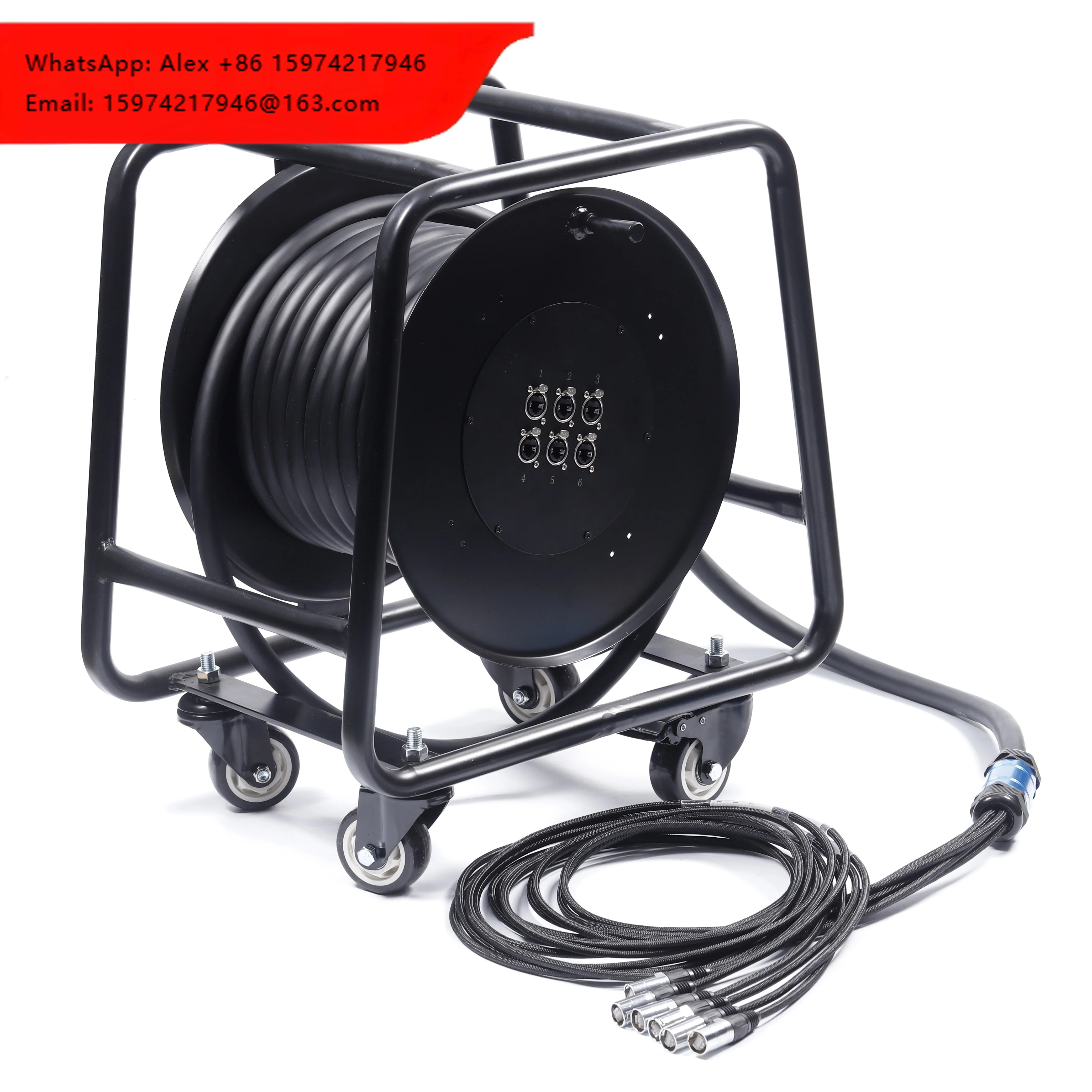 Exact Cables Professional 8 24 16 32 Channels Xlr Dmx Sound System Stage Box RSS16X8-30/M16-10