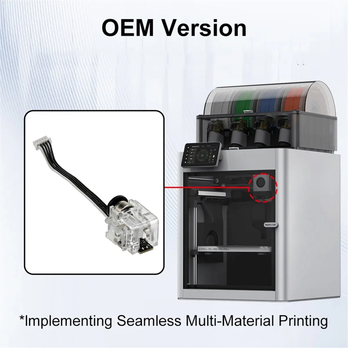 618 Mega Sale Hall Switch Board Component for Bambu Lab X1 Series Extruder Filament Sensor Assembly