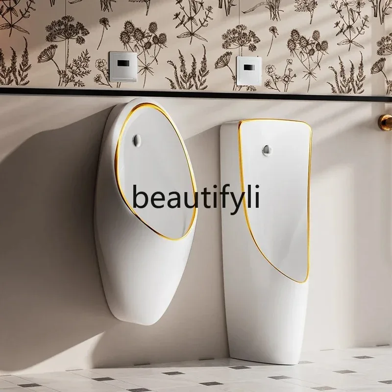 A179  Household urinal Wall-mounted urinal Wall-mounted ceramic urinal Floor-to-ceiling induction