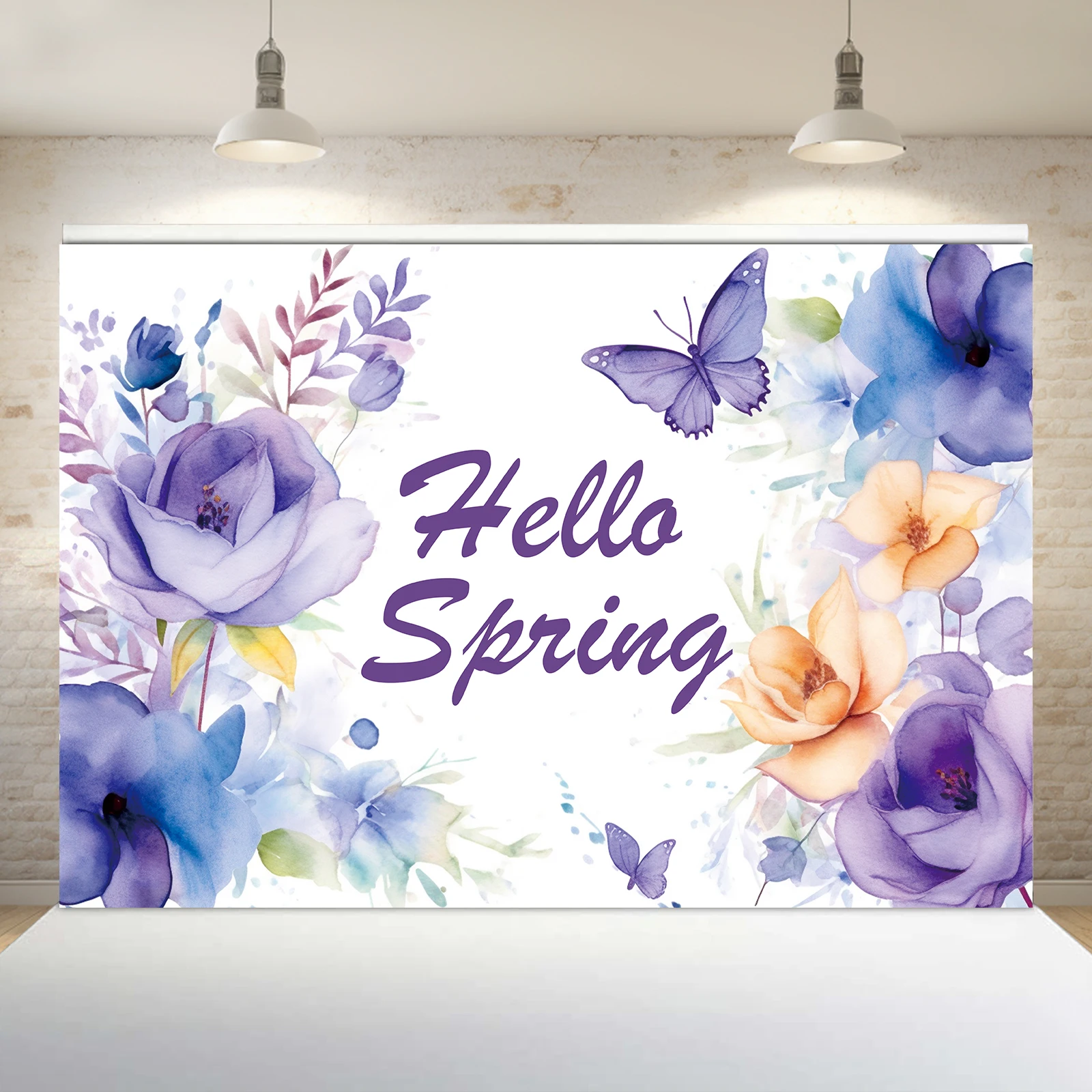 

1PCS 100x150cm Spring(11) Theme Backdrop,Photography Background,Used To Gifts,Activities Or Other Party Decoration