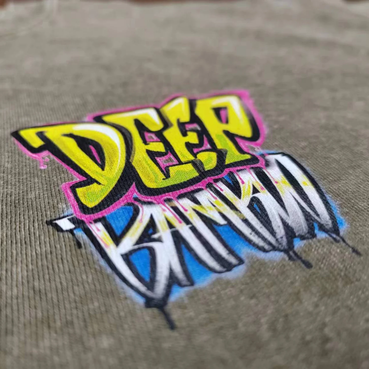 DTG printing process image 2