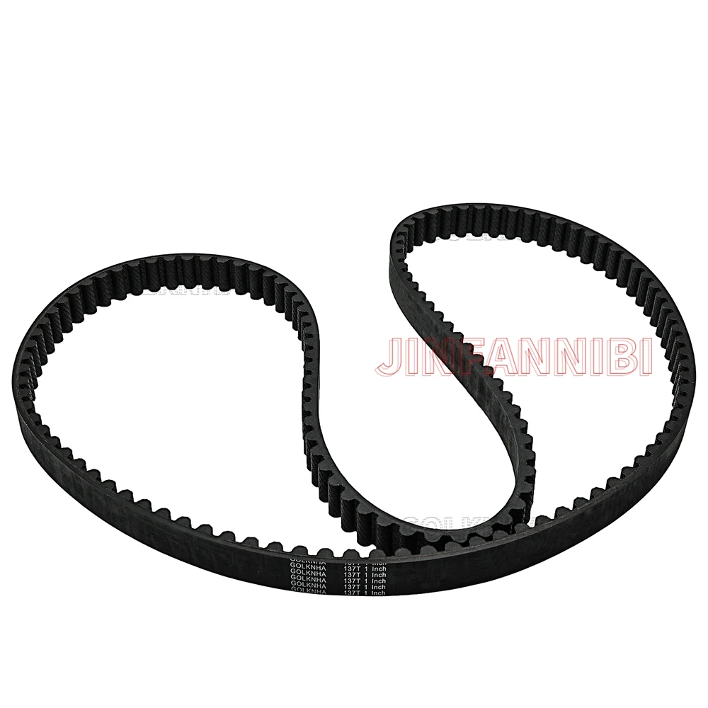 

137T, 1 Inch Width Drive Belt Replace 40024-07 For Harley-Davidson 2007-2008 Touring Series, 2007-2022 Sportster 1200 Series