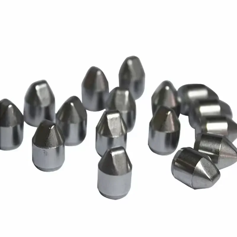 Solid Cemented Carbide Button Tool Parts High Wear Resistance Customized OEM Support