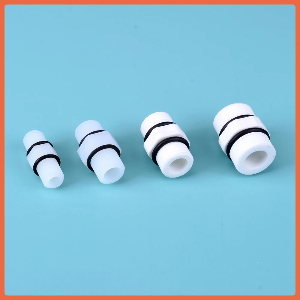 Plastic Pipe Fittings 1/4 "3/8" 1/2 "3/4" Male Thread Quick Connector Aquarium RO Filter Reverse Osmosis Water Filter