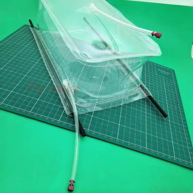 Prostokątny, odporny na korozję miękki zbiornik paliwa 28x14x10cm do RC Benzyna/Nitro Łódź/Samolot/Turbosprężarka Odpowiedni do rur 6x4