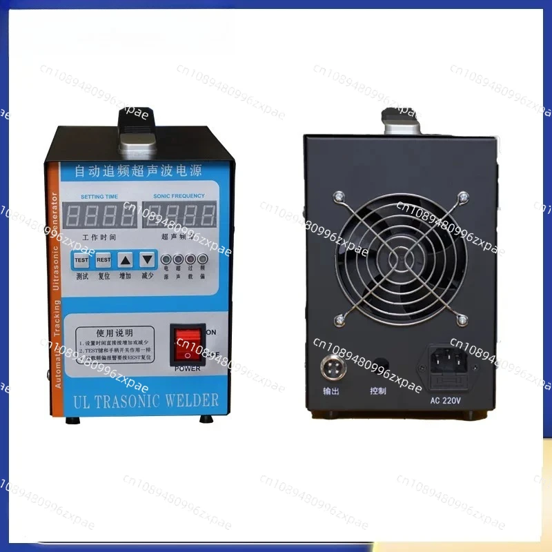 500W 800W Ultrasonic Plastic Spot Welding Machine Welder Hand Held Ultrasonic Welding Equipment Application Industry 110V/220V