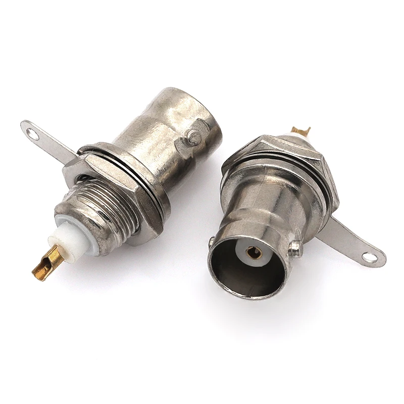 BNC-50KY 50 Ohm BNC Female Panel Mount Socket Q9 Chassis Weld Coaxial RF Connector