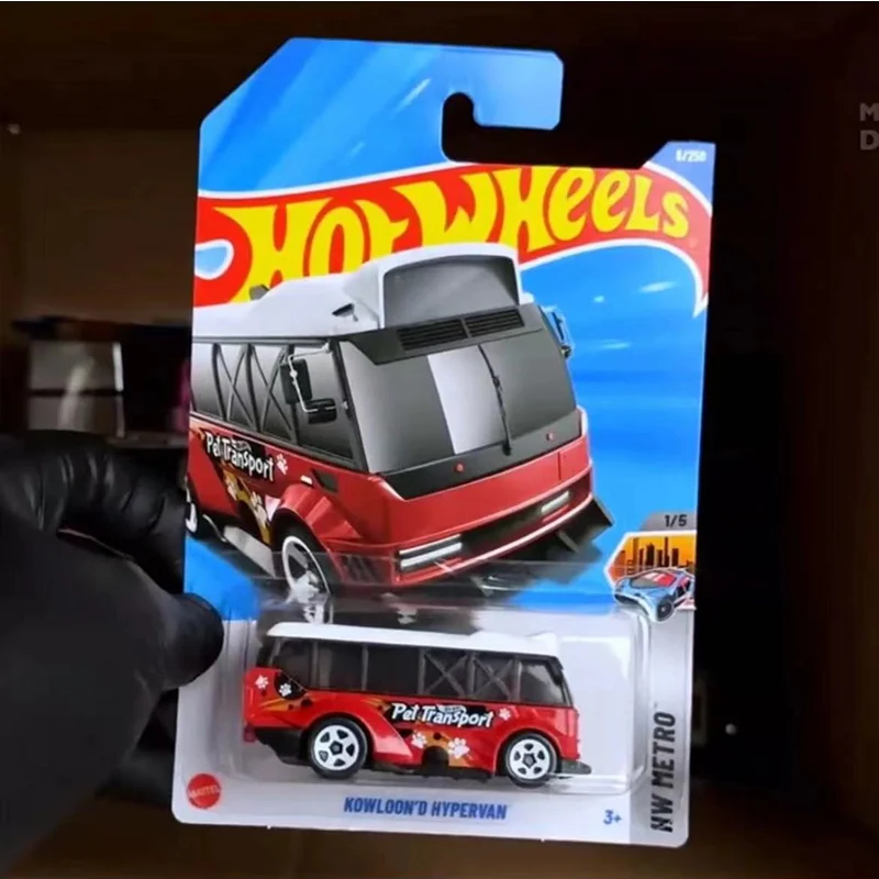 

2025-6 ГОРЯЧИЕ КОЛЕСА 1:64 Kowloon'd Hypervan Collection литая под давлением модель автомобиля украшение подарок