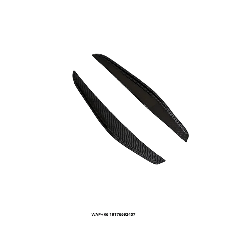 

Suitable forLamborghini STO V style dry carbon fiber front bumper wind knife
