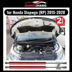 for Honda Stepwgn RP1 RP2 RP4 RP5 5th Gen 2015-2022 Front Hood Bonnet Modify Gas Struts Shock Carbon Fiber Spring Damper