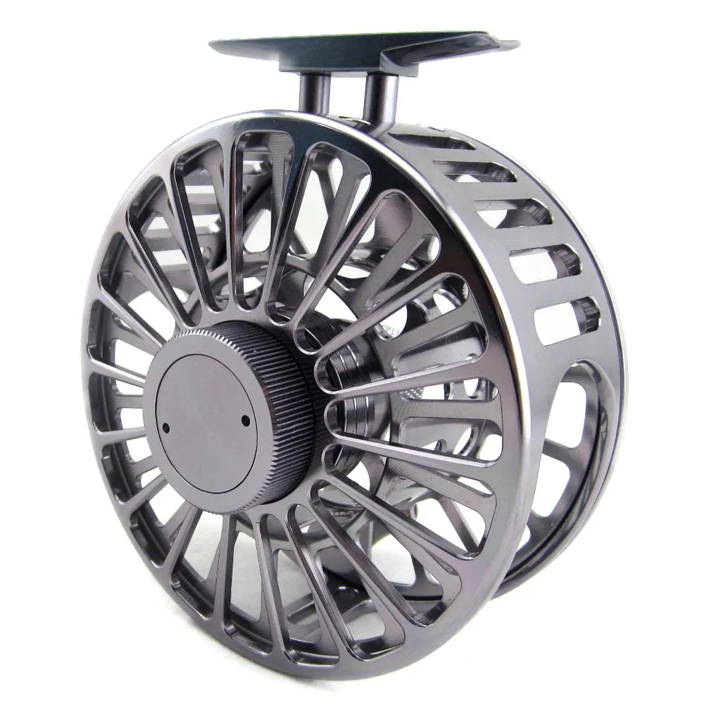 Mulinello da pesca a mosca per salmone in acqua salata, impermeabile, con telaio in alluminio CNC sigillato CNC-VI-W (B05)
