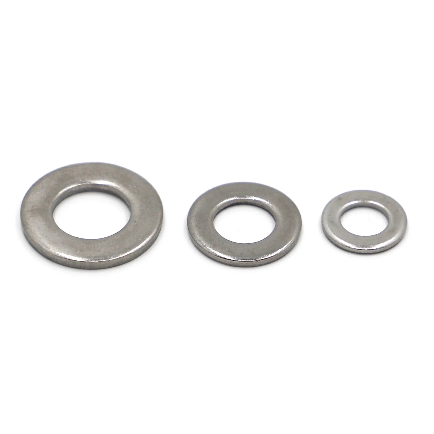 M1.6 M2 M2.5 M3 M3.5 M4 M5 M6 M8 M10 M12 M14 M16 M20 M24 304 Stainless Steel GB97 Flat Washer Plain Gasket