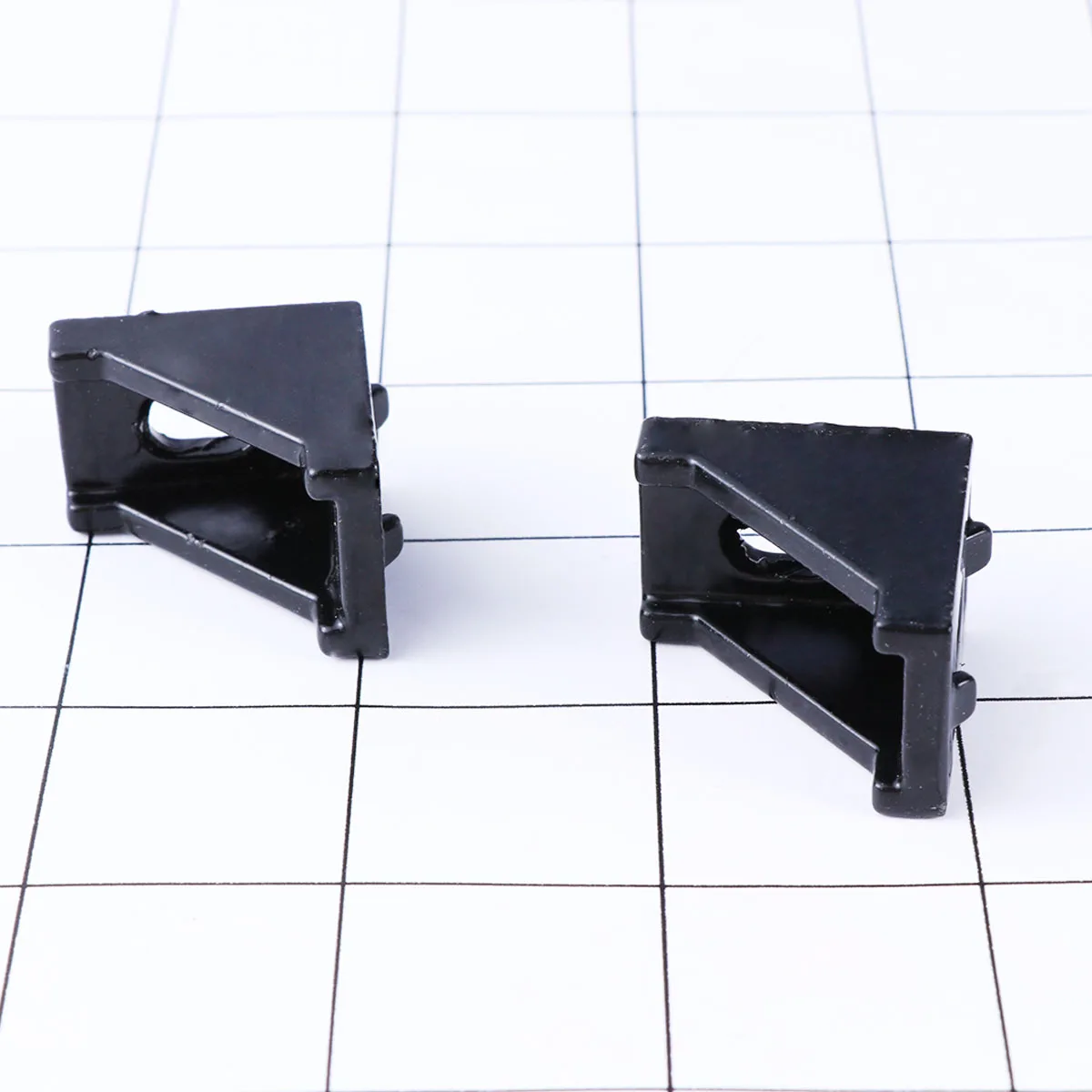 

20 шт. 2028 черный алюминиевый угловой кронштейн под углом 90 градусов, жесткий крепеж для алюминиевой экструзионной рамы серии 20, фрезерный станок с ЧПУ