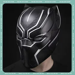 Black Panther Helmet Wearable The Avengers Cosplay Costumes Mask Wakanda Forever Superheros Collection Ornament Peripherals gift