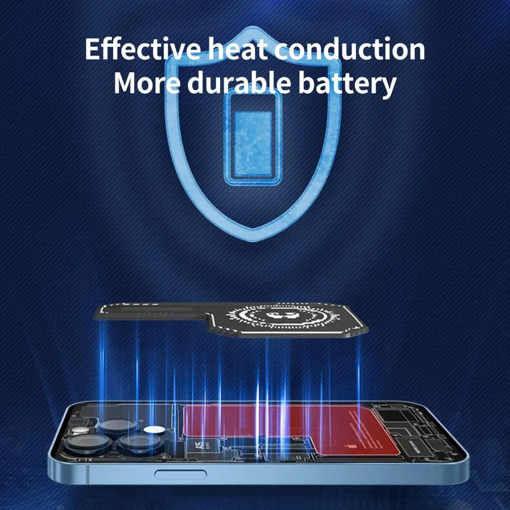 Convenient Prevents Battery Aging Ultra-thin Phone Uniform Heat Plate Cell Phone Heat Sink Semiconductor Cooler