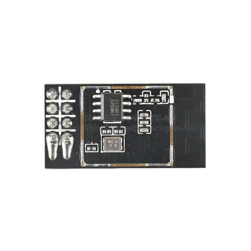 NF-05-S โมดูลไร้สาย2.4G/ชิป Ci24R1/อินเตอร์เฟซ SPI/เสาอากาศออนบอร์ด PCB