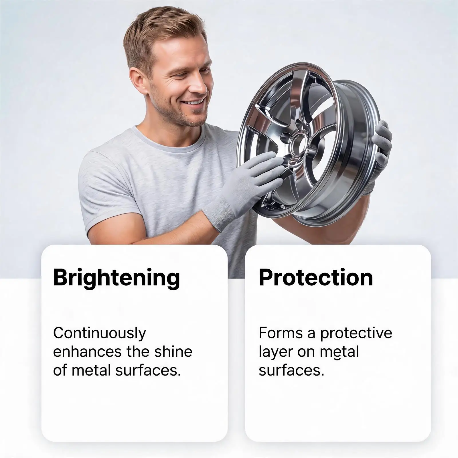 Car Metal Rust Remover Spray Multi‑Purpose Corrosion Dissolver For Wheel Hub Bolt Hardware Metal Quick Acting De‑Oxidation Agent