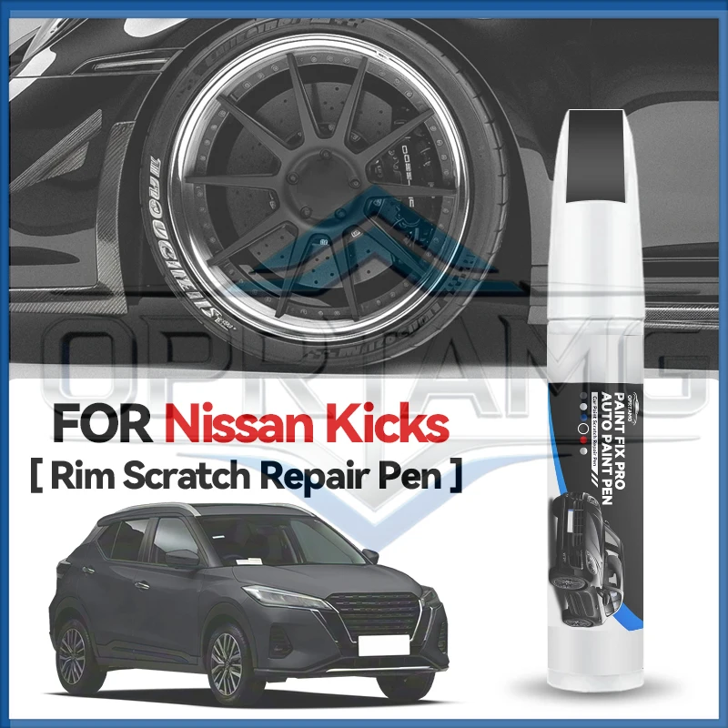 caneta-de-retoque-de-pintura-para-cubo-de-roda-nissan-kicks-2017-2025-p15-removedor-de-arranhoes-acessorios-automotivos-diy-preto