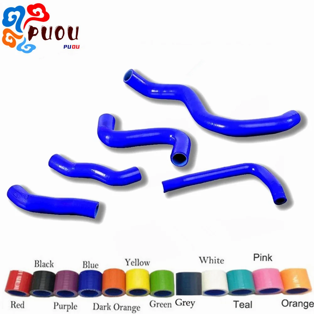 

Комплект силиконовых патрубков радиатора (5 шт.) для Nissan SKYLINE GTR R35 VR38DETT Turbo 2008-2015