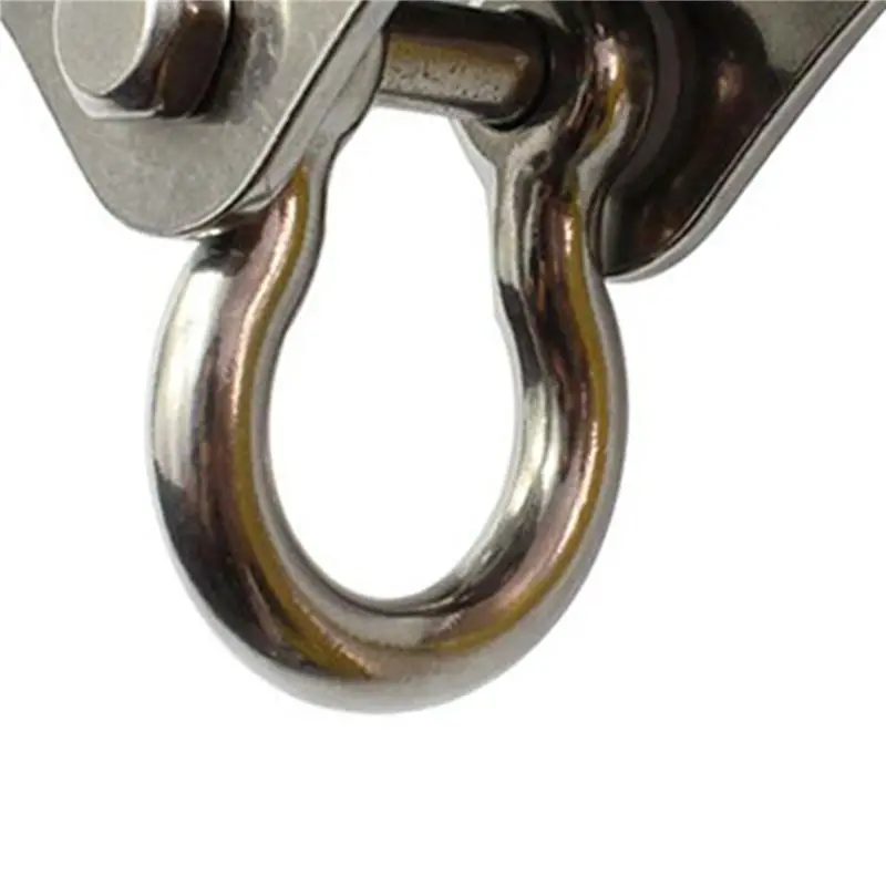 Lightweight 2X Outdoor Hammock Hook 304 Stainless Steel Swing Hook Indoor Wall Fixed Hook Safety Buckle