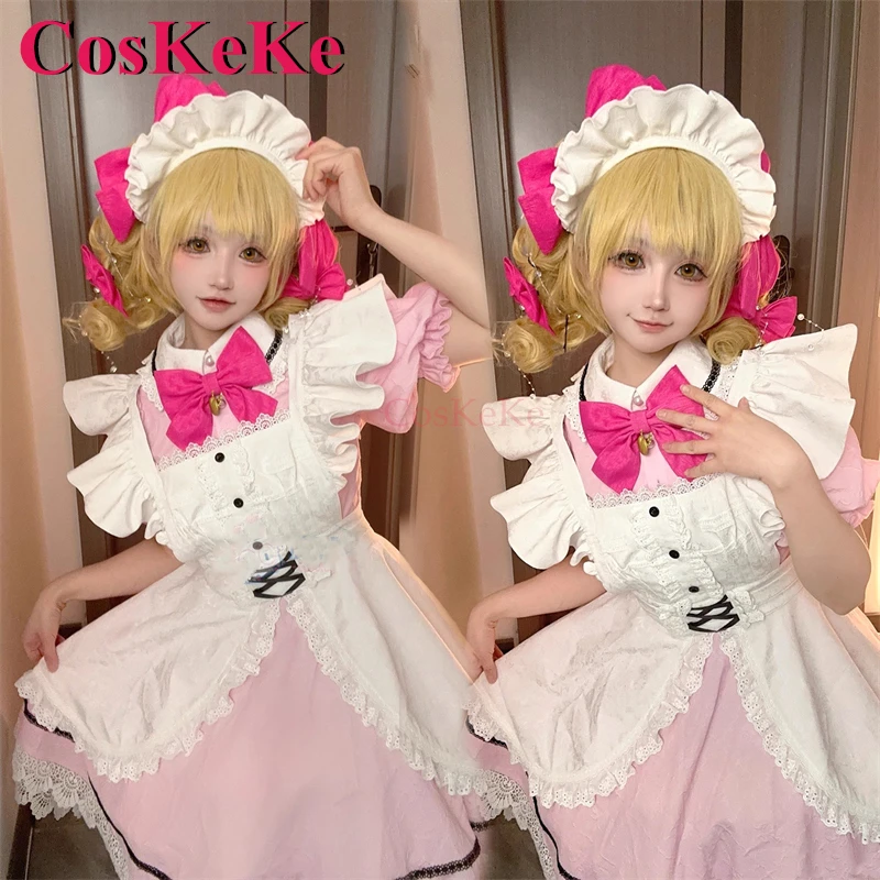 CosKeKe Nanami Lucia аниме Русалка Мелодия Пичи Пичи Pitch костюмы для косплея милый наряд горничной одежда для ролевых игр S-XL CosKeKe Nanami Lucia аниме Русалка Мелодия Пичи Пичи Pitch костюмы для косплея милый наряд горничной одежда для ролевых игр S-XL