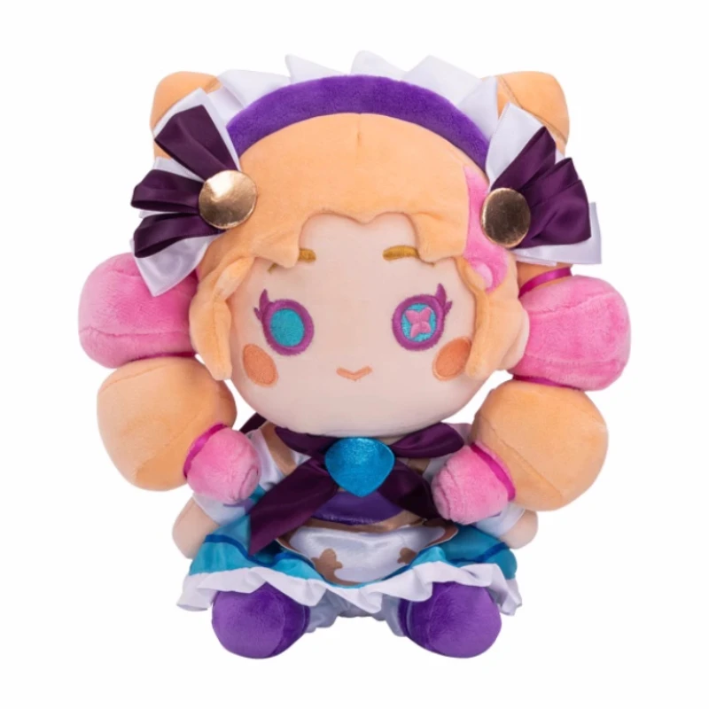 

28Cm Lol League of Legends Sweetheart Coffee The Hallowed Seamstress Gwen Short Plush Stuffed Doll Figure Model Ornament Toys