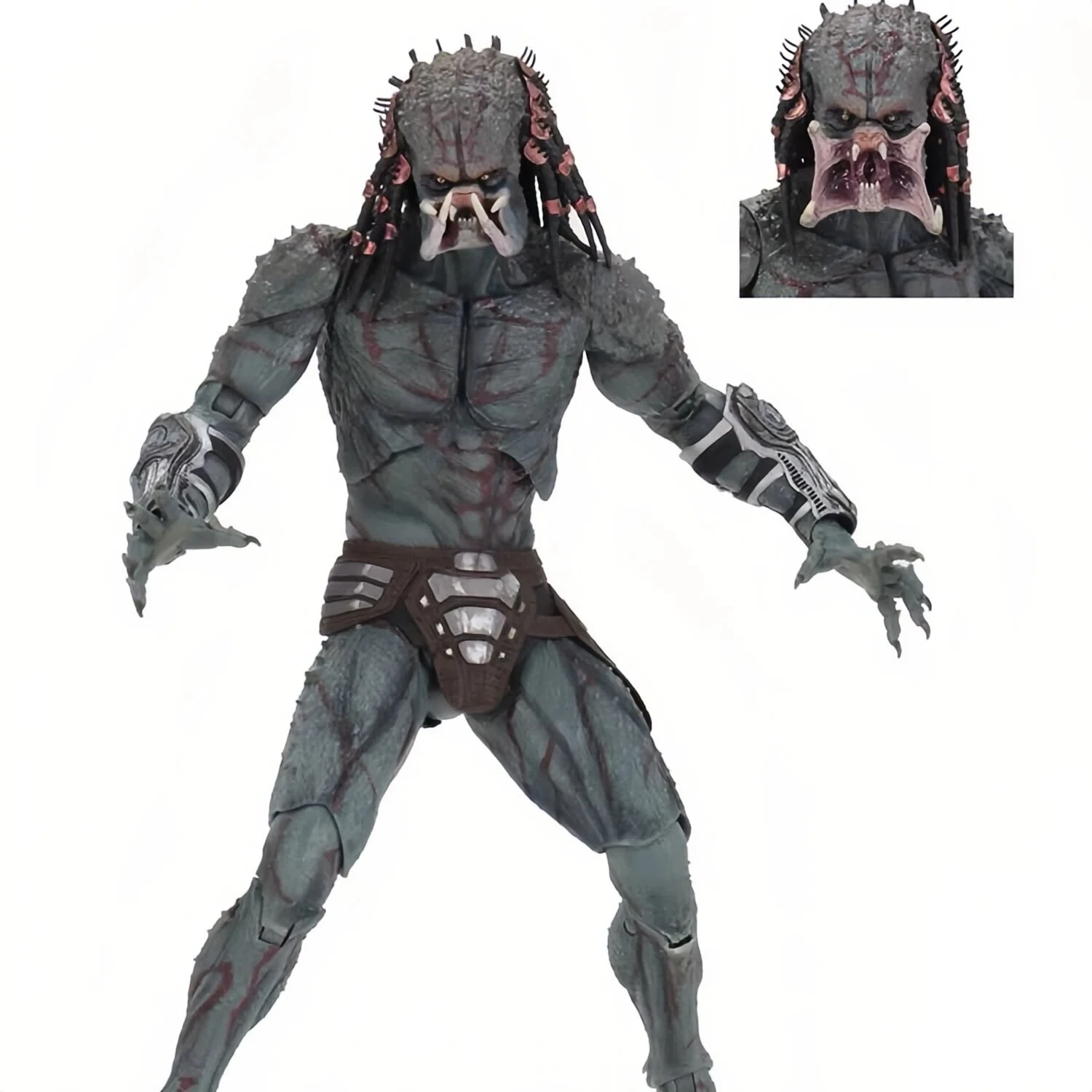 

7 Inch The Predator Avp Predator 14th Generation Chopper Celtic Scar Action Figures Pvc Model Ornaments Collectible Toys Gift