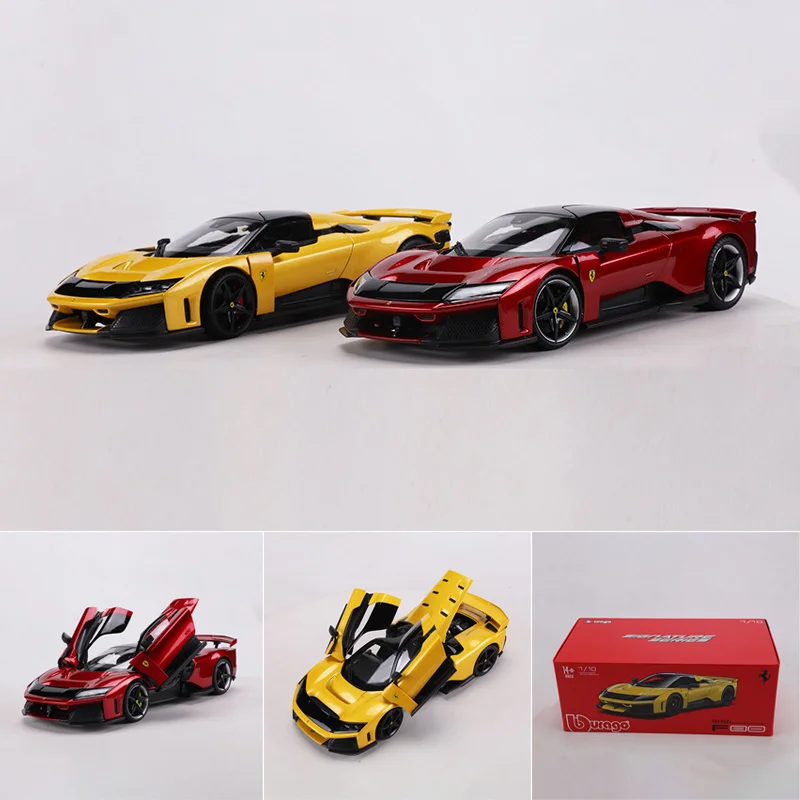 

Bburago 1:18 Ferrari F80, официально лицензированная модель из литого сплава, детализированная реплика суперкара для демонстрации и в качестве подарка коллекционеру