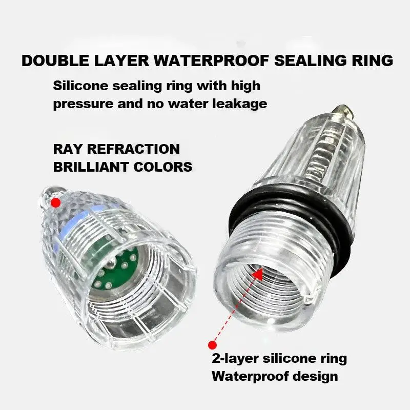 

Fishing Lights Night Fish Finders Underwater Super Waterproof Fluorescent Glow In The Dark LED Light