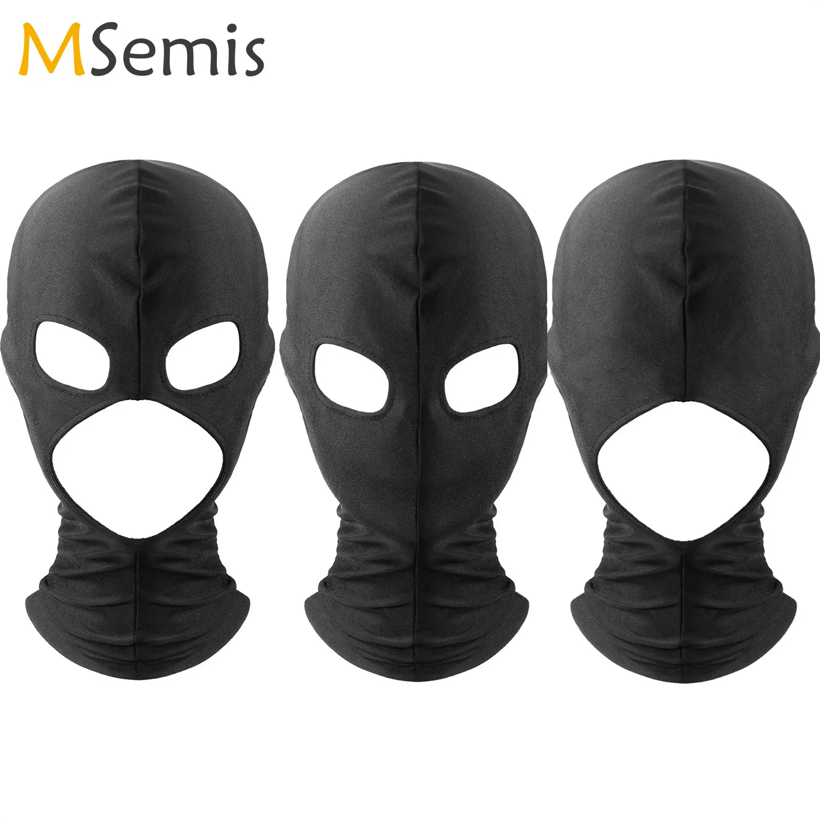 

Full Face Mask 1/2/3 Hole Balaclava Cap Head Hood Unisex Mask Halloween Cosplay Party Hat Men Game Army Tacticals Face Mask