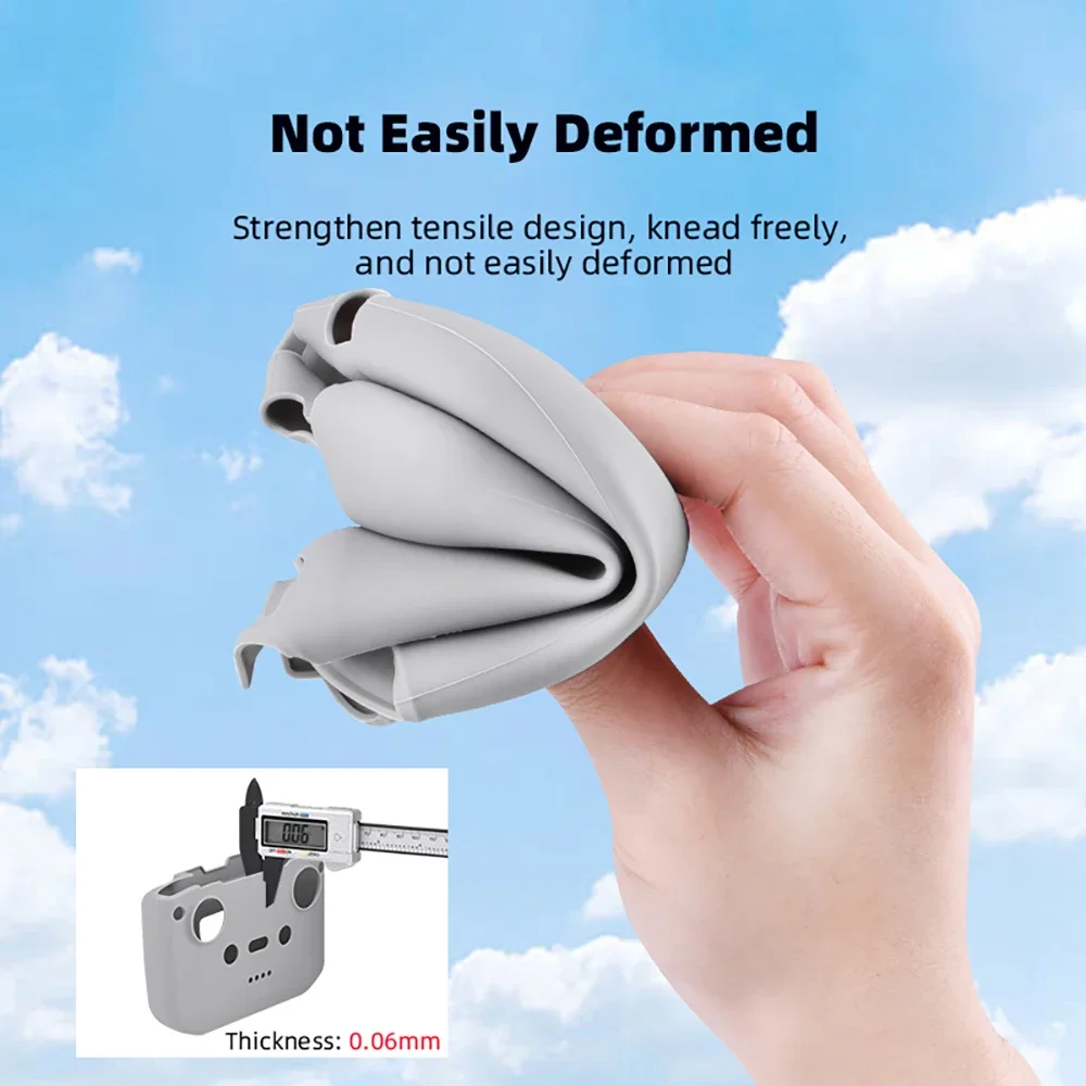 Silicone Cover for DJI MINI 4K RC-N1/3 PRO/Mavic 3/Air 2S/Mini 2/Air 3 /RC-N2 Remote Control Protective Case Drone Accessory