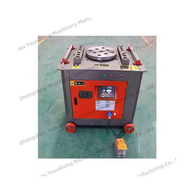 

CNC Control GW45 Rebar Bender Electric Power 220V Single Phase Steel Bar Bending for 6-36MM