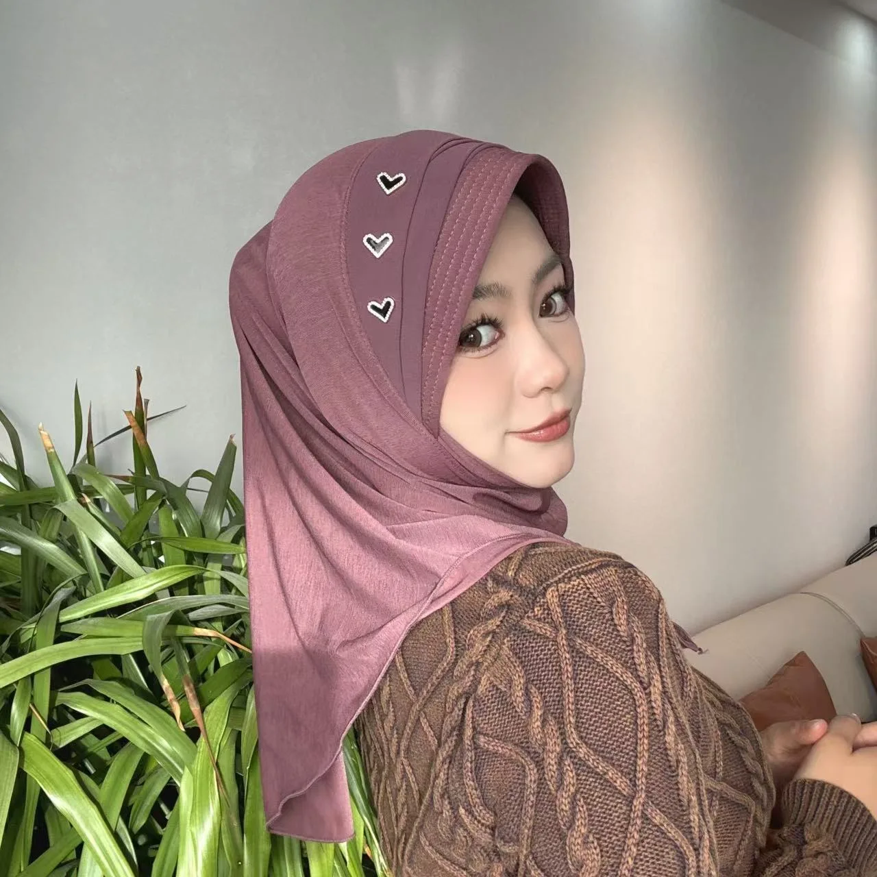 

Мусульманский бутик, повседневная шапка из губки, мусульманский хиджаб