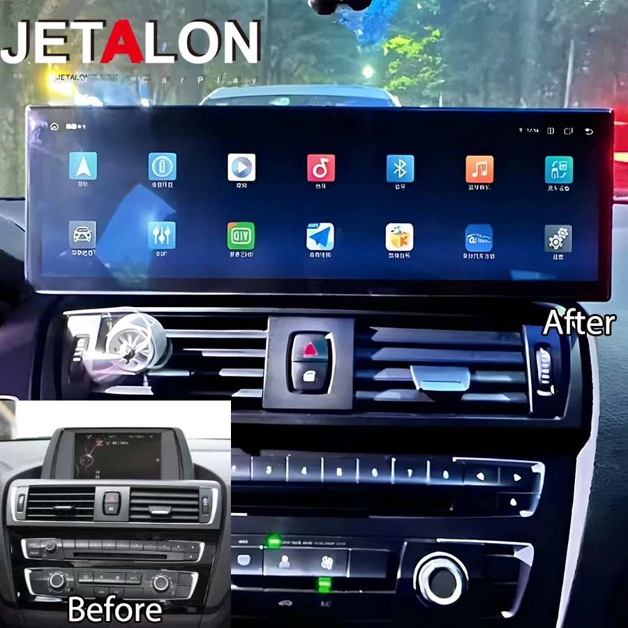 

14.9'' Мультимедийный видеоплеер для BMW 1 серии F20 2012-2016 CIC NBT с поддержкой Carplay, Android Auto, навигации и GPS.