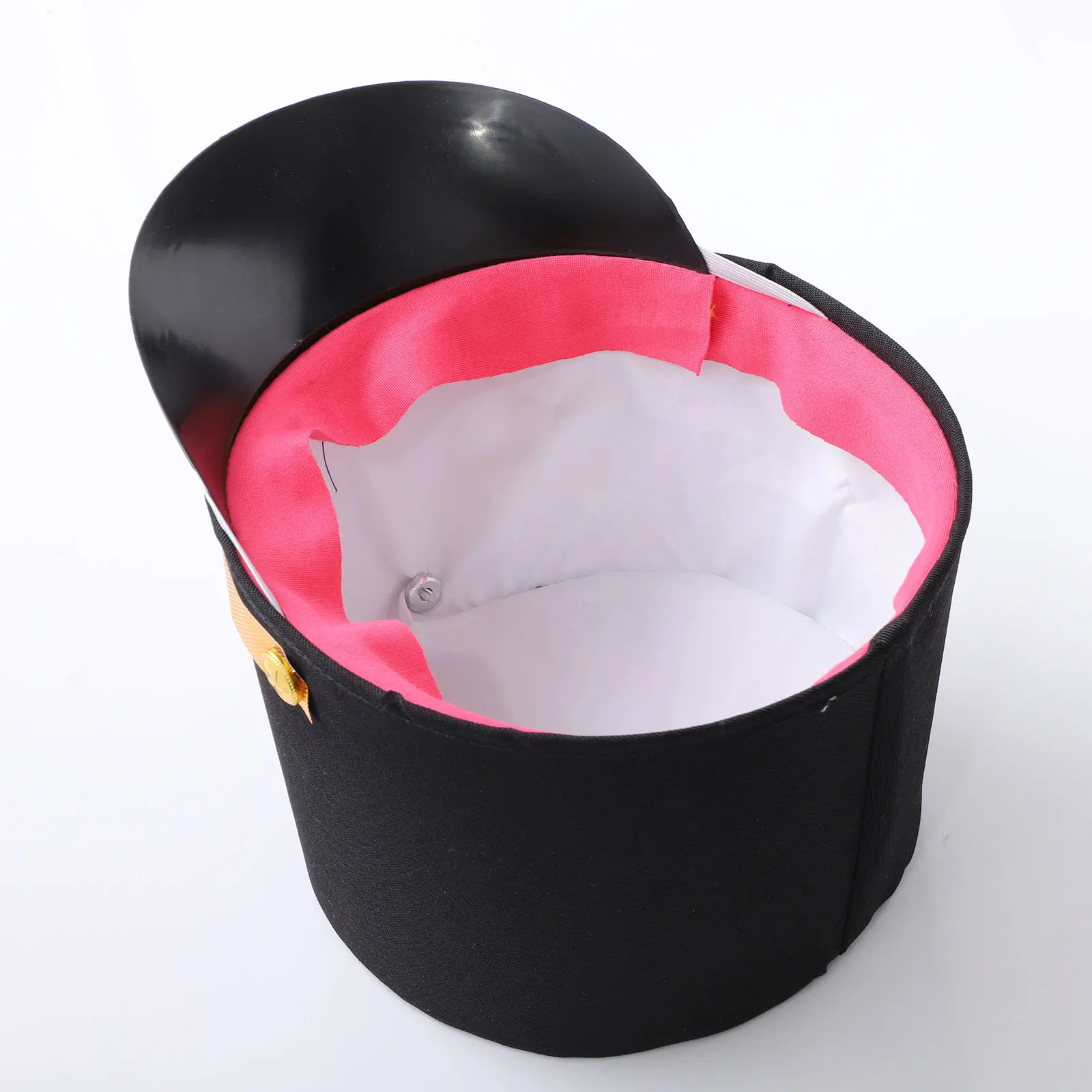 드럼 혼 유니폼 모자 밴드 모자 지휘자 공연 모자 깃털 장식 어린이 및 성인용