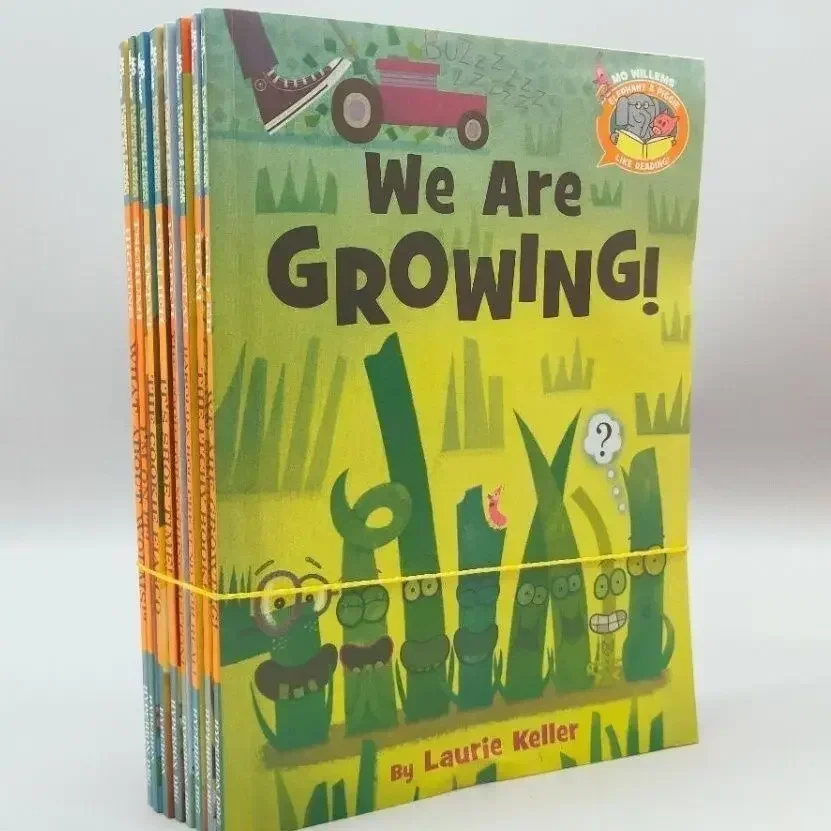 

Little Pig Elephant Season 2 English 8 pcs English children's storybooks Early Education Enlighten picture books 3-8 years old