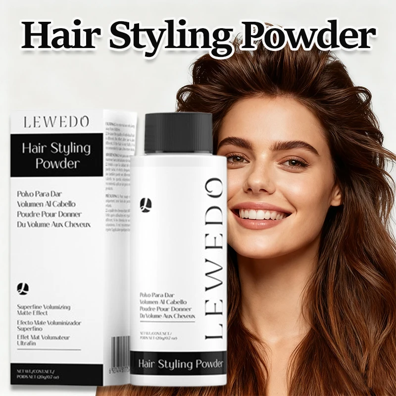 مسحوق تكثيف الشعر، مسحوق تصفيف الشعر يدوم طويلاً، مسحوق شعر رقيق للتحكم في الزيت، يزيد من حجم الشعر، تعزيز تصفيف الشعر #1