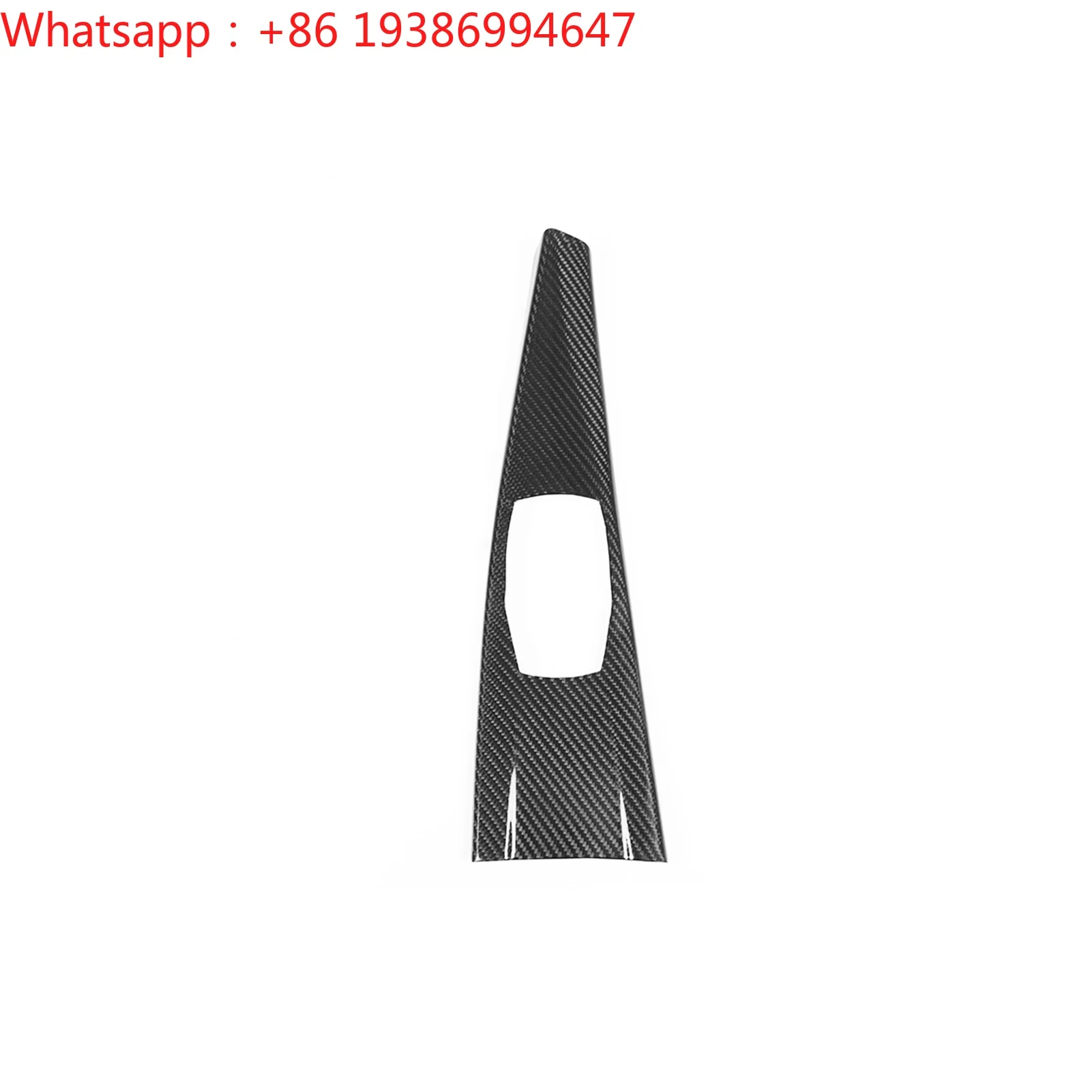 For Dry Carbon Fiber Multimedia Panel Left Drive Interior Kits for 13-19 BMW 3 Series 4 Series M3 M4 F30 F32 F36 F80 F82